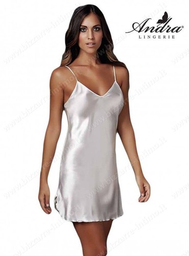Sottoveste raso setificato - in,