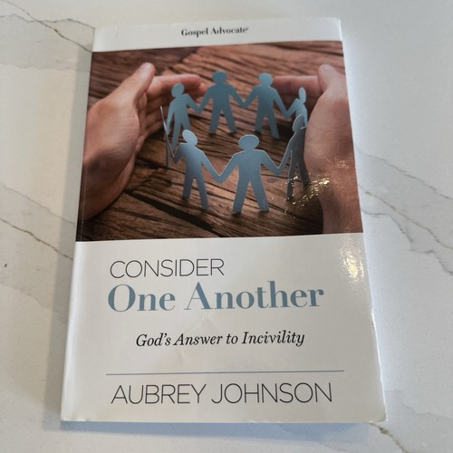 Consider one another - another:, god's