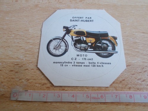 Autocollant moto 175 cm3 - autocollant,