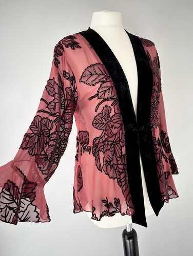 Giacca kimono svasata