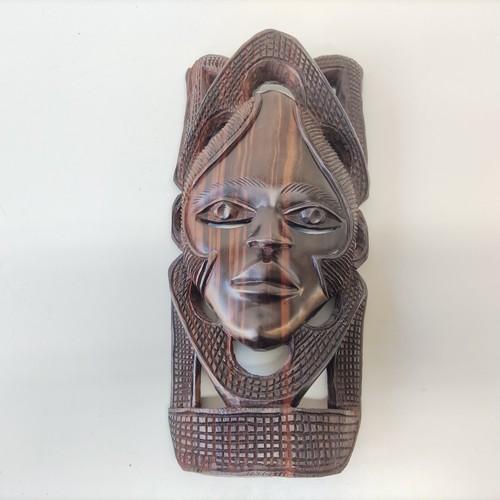 Maschera parete africana - maschera,