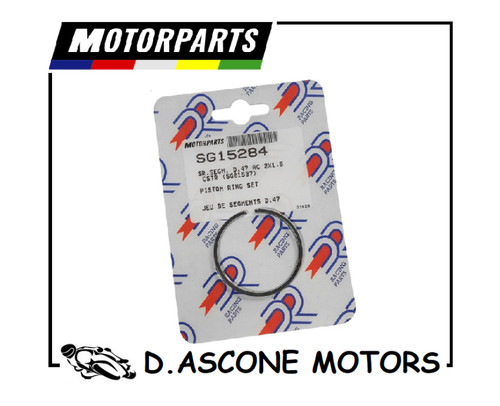 Fasce elastiche pistone dr - pistone,