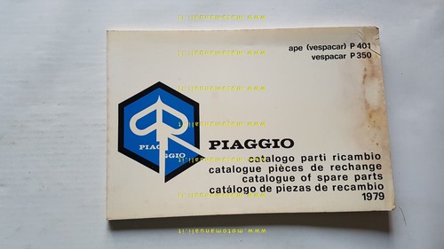 Piaggio ape 401 vespacar p - piaggio,