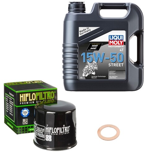 Hiflo ölfilter set 15w - Ölfilter, 15w-50