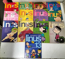 LINUS / PEANUTS SNOOPY ANNATA 1986  COMPLETA di 12 volumi + ALMANACCO