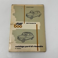 FIAT 600  Catalogo parti di