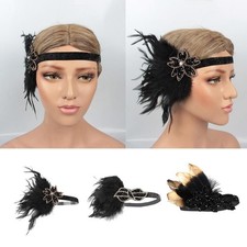 Fascia per Capelli con Piume