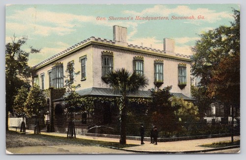 Cartolina generale sherman - cartolina, sherman's