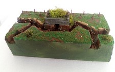 DIORAMA 1/72 FRONTE OVEST 1916 TRINCEA TEDESCA