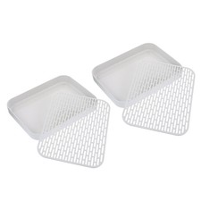  2 PCS Cassetta Lettiera Gatto Porcellino D'india Vaschetta Igienica Per Conigli