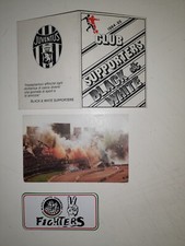 Tessere ultras Juventus Fighters 84-5-6-7,  no sciarpa adesivo maglia Viking