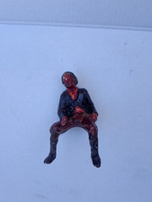 STATUINA PRESEPE CC  CONFALONIERI MILANO PASTORE CON BASTONE DI FERRO