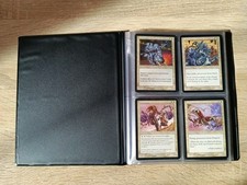 Magic The Gathering Album Di 80 Carte Magic Bianche Vintage n.44 Mtg 