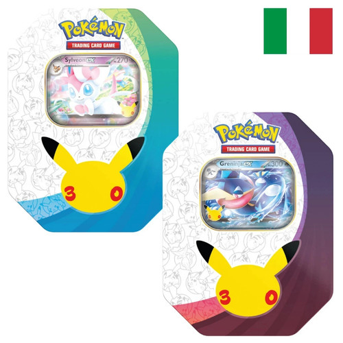 Pokémon anniversario tin - pokémon,