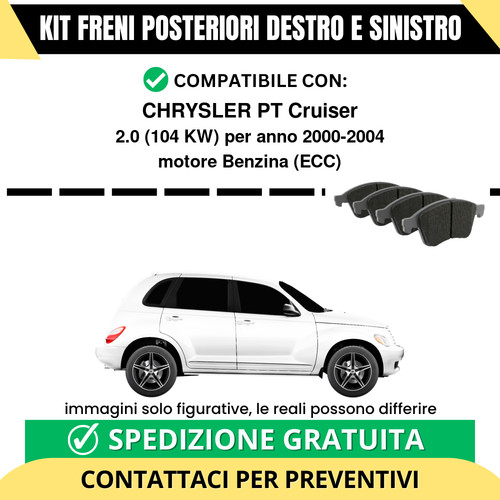 Pastiglie freno posteriori - pastiglie,