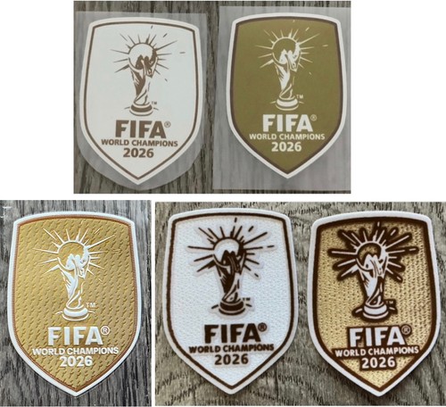 Patch distintivo oro calcio