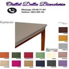 Copritavolo mollettone per tavolo 6 e 12 posti Elasticizzato Brio Hessense