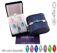 Set parure + bracciale argento