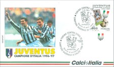 BUSTA FILATELICA FDC JUVENTUS