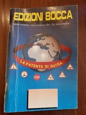 LA PATENTE DI GUIDA EDIZIONI BOCCA Vicenza LIBRO DA COLLEZIONE