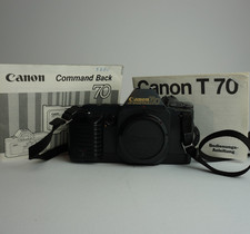 Canon T70 con Command Back 70
