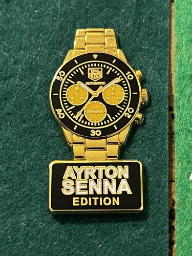 Spilla ayrton senna tag - spilla, f1