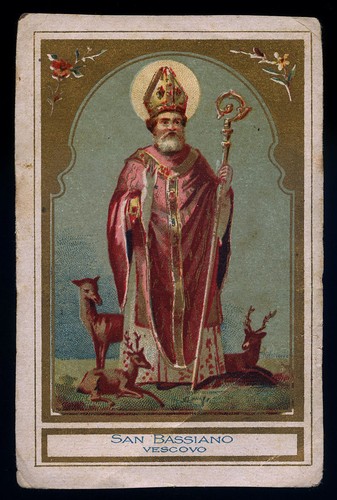 Antico santino cromo - antico, card