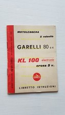 Garelli KL 100 Electronic Cross 5V 80cc manuale uso manutenzione originale