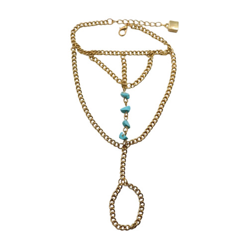 Bracciale donna catena - , mano