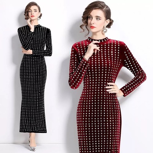 Vestito abito elegante lungo - vestito,