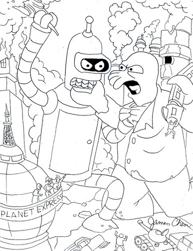 Futurama 500 piedi - 500, altezza