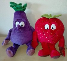 Peluche vitamini coop fragola