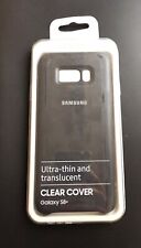 CLEAR COVER GALAXY S8+ SAMSUNG NERO COME NUOVO