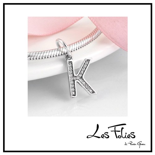 Charm lettera iniziale - lettera,