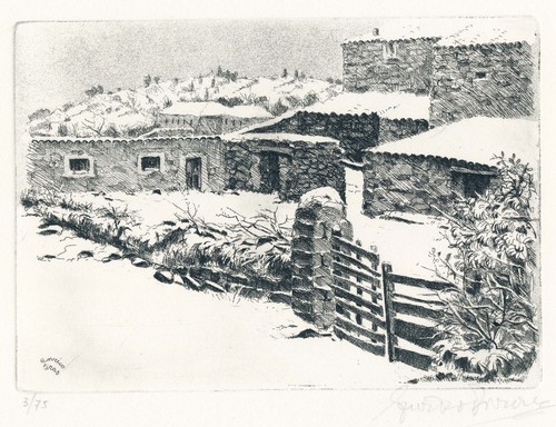 Piras enrico case innevate - ",