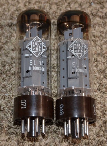Telefunken power tubes - power,