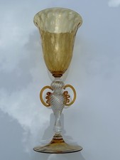 Calice Stile Veneziano In Vetro Soffiato Di Murano Di Vetrarti. Anno 2010