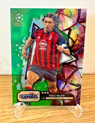 Topps crystal paolo maldini - topps,