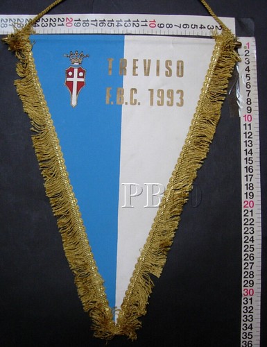 Gagliardetto calcio treviso - gagliardetto,