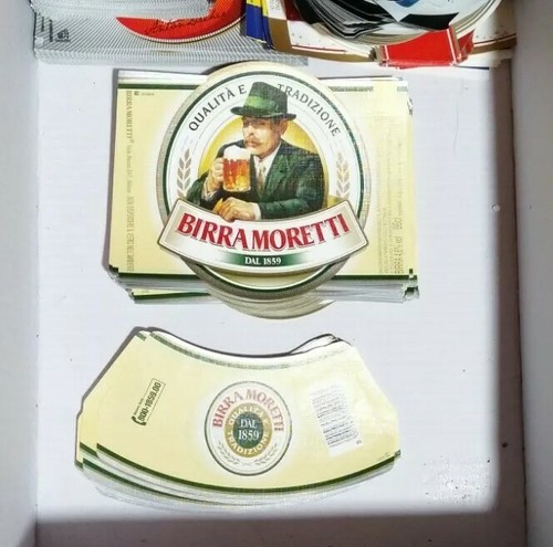 Etichette birra moretti da - 2,