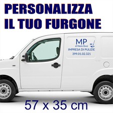 adesivo per furgone auto aziendale stickers custom tuning personalizzato a0573