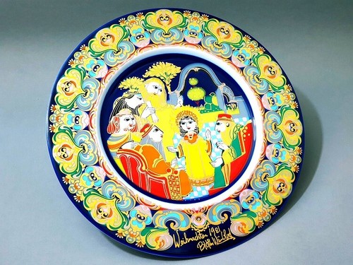 Piatto natale rosenthal - piatto,