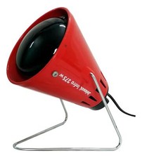 vintage 70s infrared lamp
