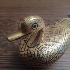 Hand Painted Lacquered Duck