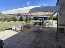gazebo professionale 6x6