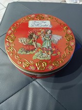 Scatola di latta rotonda con
