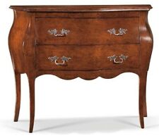 COMO' BOMBATO IN LEGNO 2 CASSETTI VARIE FINITURE EXTRA MANIGLIE ANTICATE FE2104