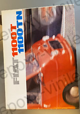 BROCHURE MEZZI SPECIALI AMBULANZA E SCUOLABUS FIAT 1100 T - 1100 TN (ITA)