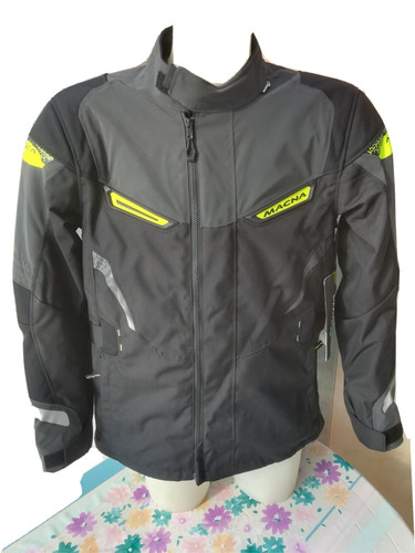 Giacca giubbotto moto tessuto