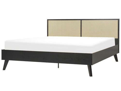 Letto matrimoniale nero - , in